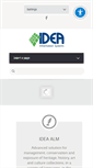 Mobile Screenshot of idea-alm.com